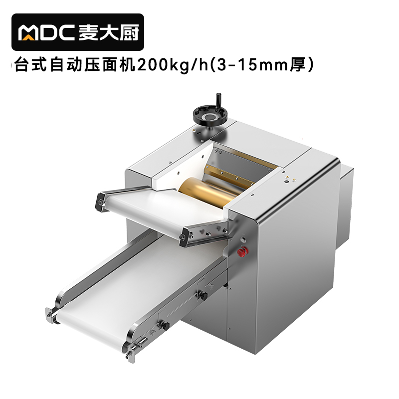 麥大廚1.5kW臺式自動商用壓面條機200kg/h